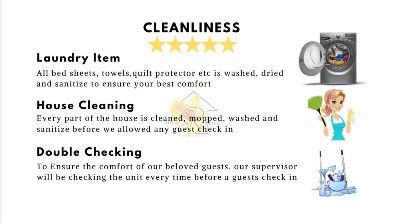 Sinar Rasa Homestay At I-Soho, I-City シャー・アラム エクステリア 写真 A sample of a cleanliness policy